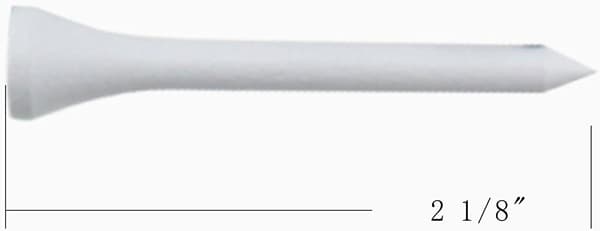 Paket med 100 Professionella Trägolftees - 54 MM