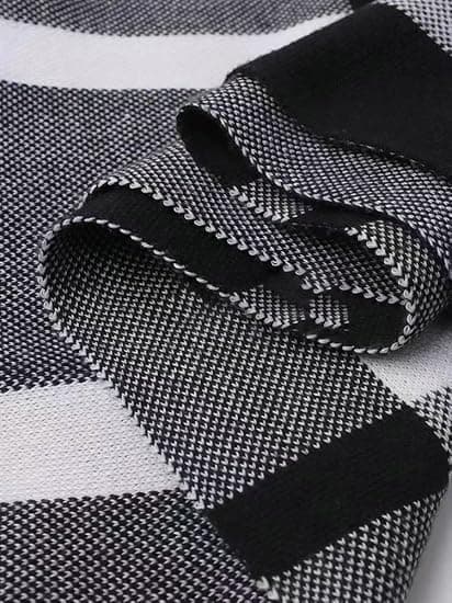 Varm skjerf for menn, myk og trendy vinterlang skjerf