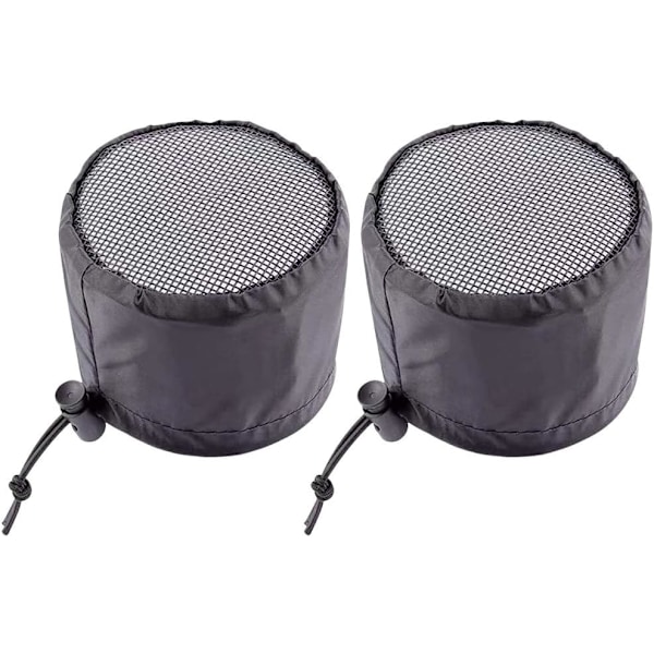 2 st Ventilationsöverdrag för Innertält, Inomhustillbehör, Nätduk, Växthustillbehör, Ventilationsfilter för vax, (10*10*8cm)