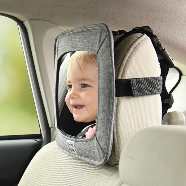 Överdimensionerad Baby Car Back Seat Safety Mirror 1 Styck - Splittersäker