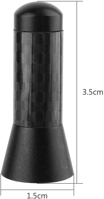 Skruv för Mini Bilantenn Kort Antenn Universal 3.5cm Kolfiber