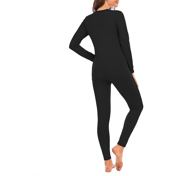 Womens Thermal Ultra Soft Long Johns Hudvenlig Undertøjssæt