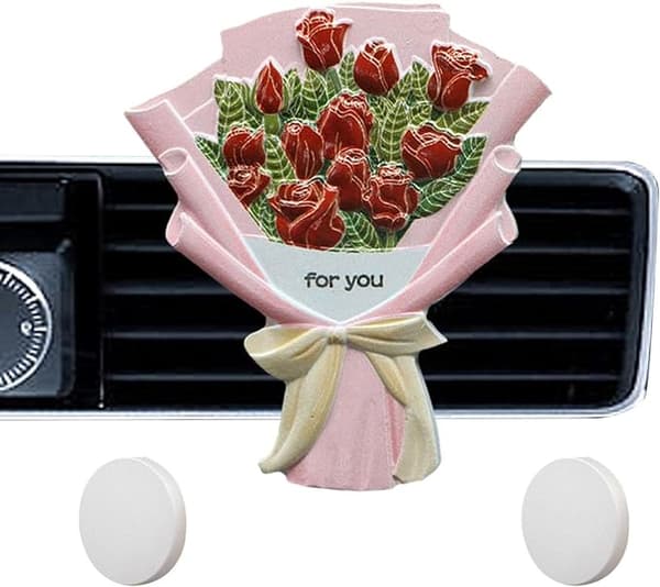 Rosenornament Lufterfrisker, Blomster Aromaterapi Ornament |