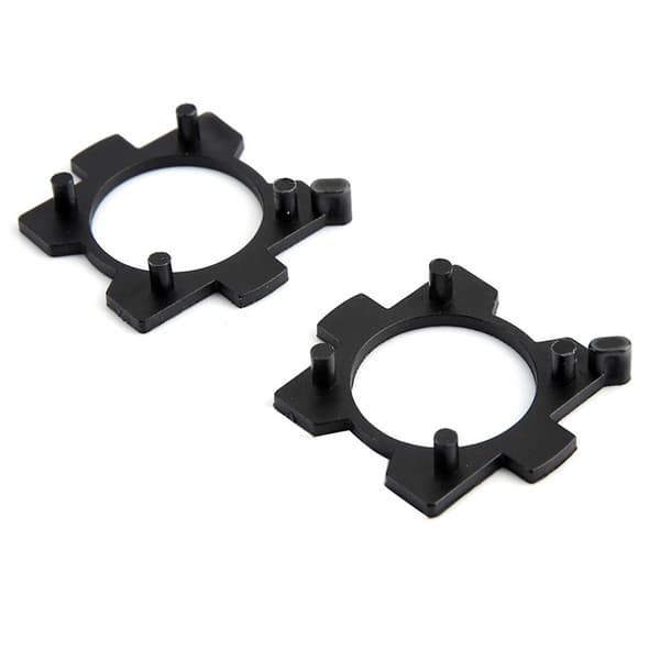 H7 LED Bil Forlygte Pære Adapter Base Holder til Mazda CX5 CX7 - 2 stk.