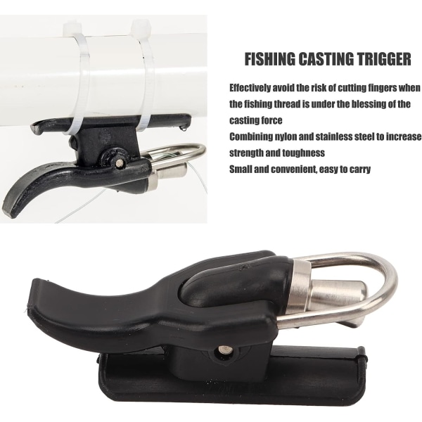 Surfcasting Triggerhjälp, Havsfiske Casting Trigger, Tumknapp
