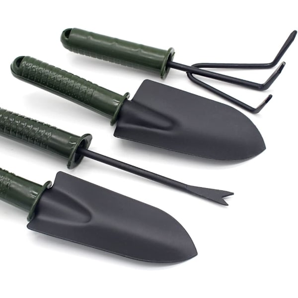 4-delat trädgårdsverktyg set, 4-delat, trädgårdsredskap set, mini trädgårdsverktyg set, 4 trädgårdsspadar, verktyg set, trädgårdspresenter