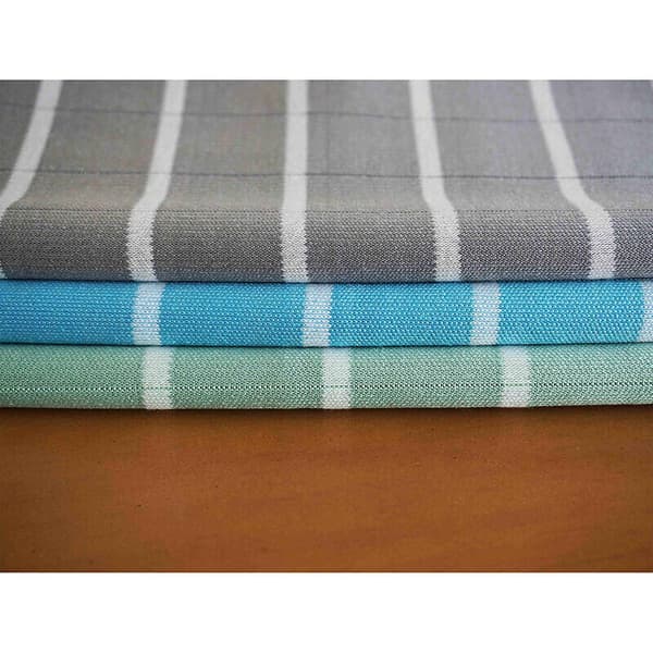Sæt med 5 køkkenhåndklæder i bambus og mikrofiber, superbløde, absorberende