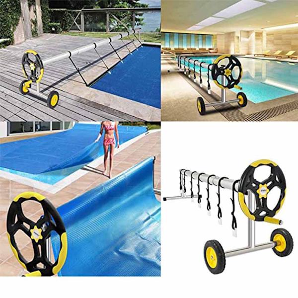 8-pack universella poolöverdrag i marken, poolpacki