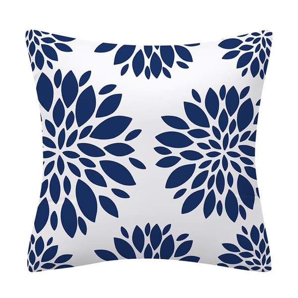 Set med 4 st kuddfodral 45 x 45 cm dekorativt vackert örngott