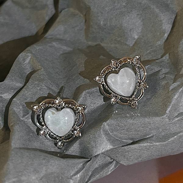Kjærlighet Hjerte Øredobber Valentinsdag Øredobber Hjerte Blå