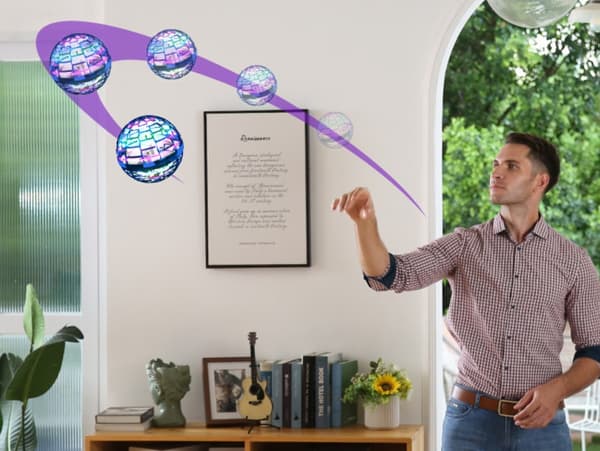 Flygande Orb Ball, 2024 Uppgraderad Flygande Boll Leksak, Handkontrollerad B