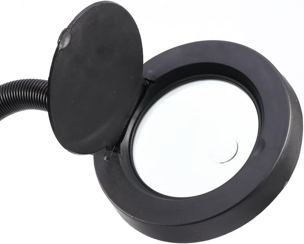 Forstørrelsesglas skrivebordslampe 40 LED-belyst belysning belyst lys