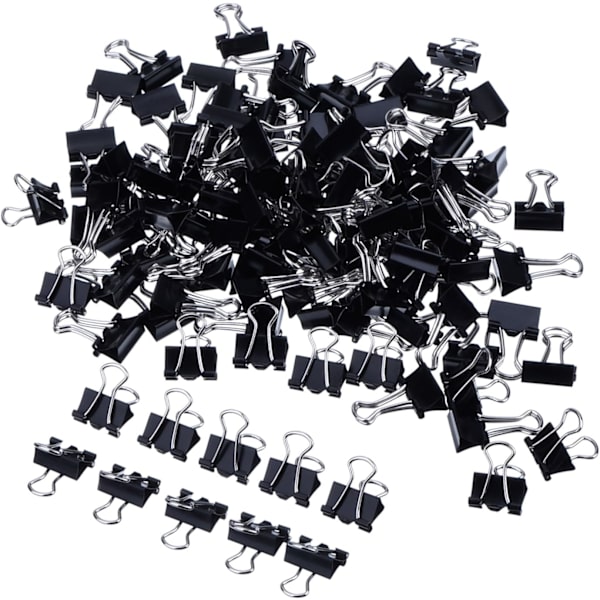 Mini Binder Papirklips Metal Clips, 60 stk. (15mm)