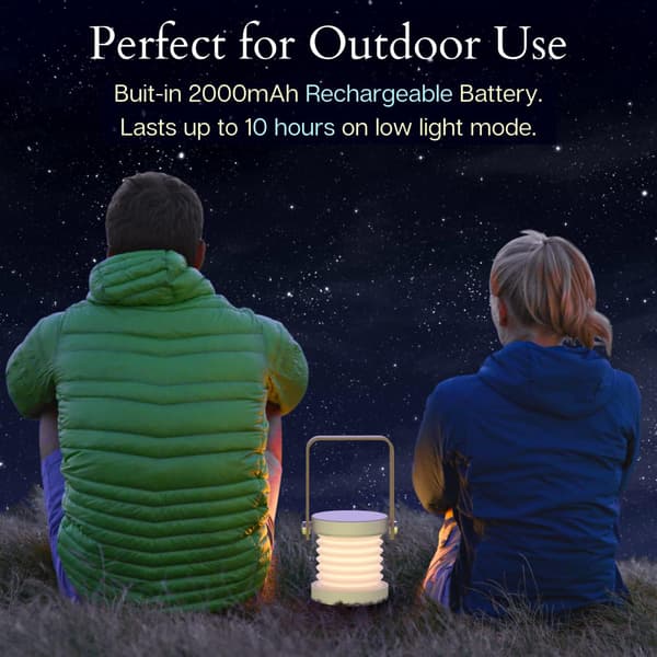 Oppladbar LED-lyktlampe, 2000 mAh dimbar multifunksjonell