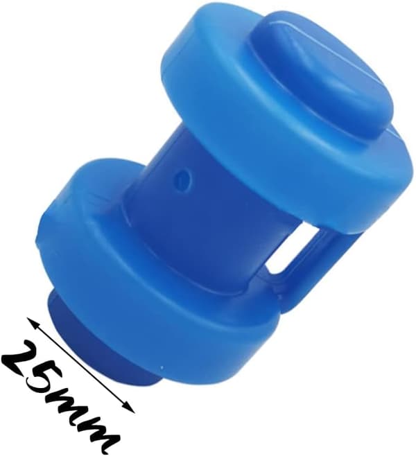 10 st Trampolintillbehör Trampolin Stångändlock för 25mm T
