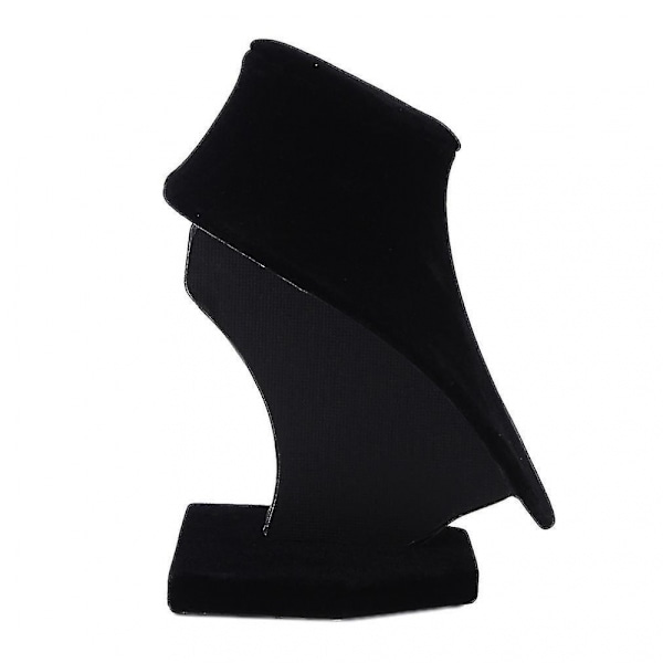 Sort Mannequin Halskæde Smykker Vedhæng Display Stativ Holder Dekorere 15*14