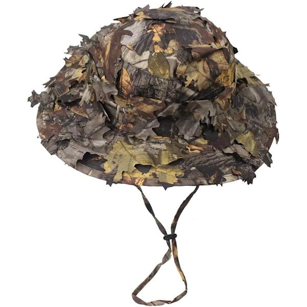 3D Blade Camo Hatte Udendørs Solbeskyttelse Fiskeri Jagthat Med Bred Skygge Klap Hat