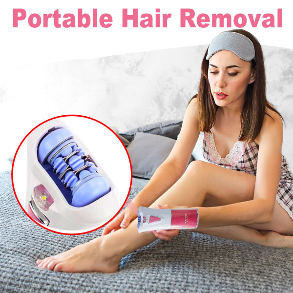 Epilator, Smooth Glide Epilator til kvinder Ansigtshår Fjernelse Fac