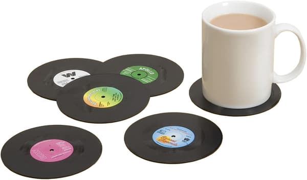 Spinning Hat Retro Vinyl-plade Underlag