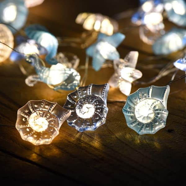 1 st Sea Animal Seahorse Starfish Shell String Lights