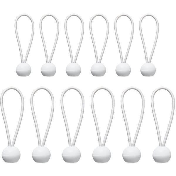 Elastisk spænder, elastisk bungee-ledning, 30 stk. presenningspænder