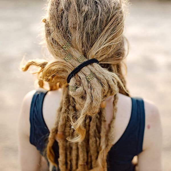 20 stk. hårtilbehør til kvinder, fletninger, dreadlocks