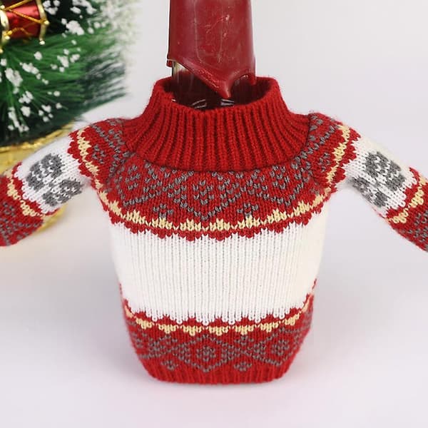 Burk- och flaskhöljen - Vinflaskkosmycke, festlig design, kvalitetssäkrad