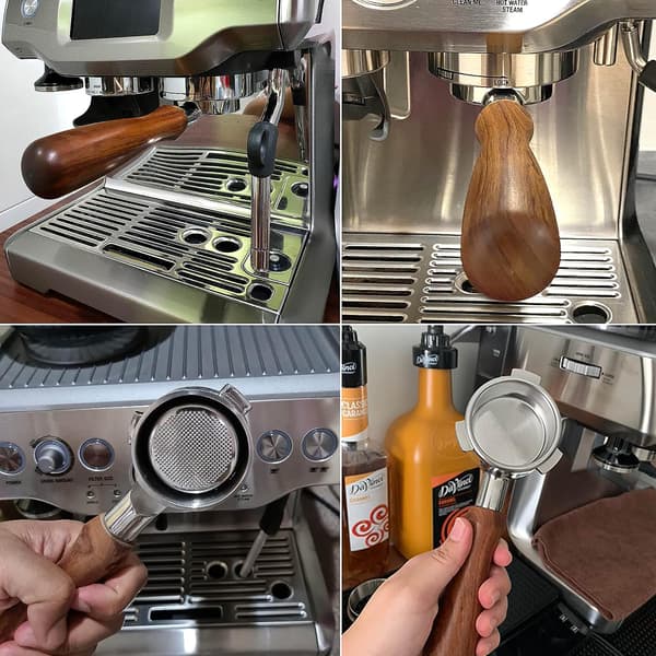 58 mm bottenlös kompatibel med espressomaskiner korg ingår ej