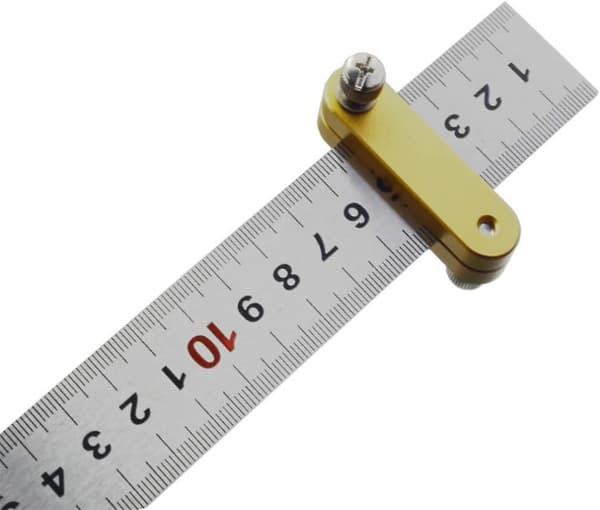 Linealpositioneringsblok, parallel lineal til træbearbejdning, lokaliseringsmarkør R