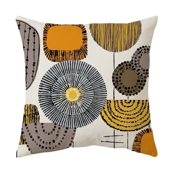 Sæt med 10 stk. pudebetræk 45x45cm dekorative pudebetræk til sofa
