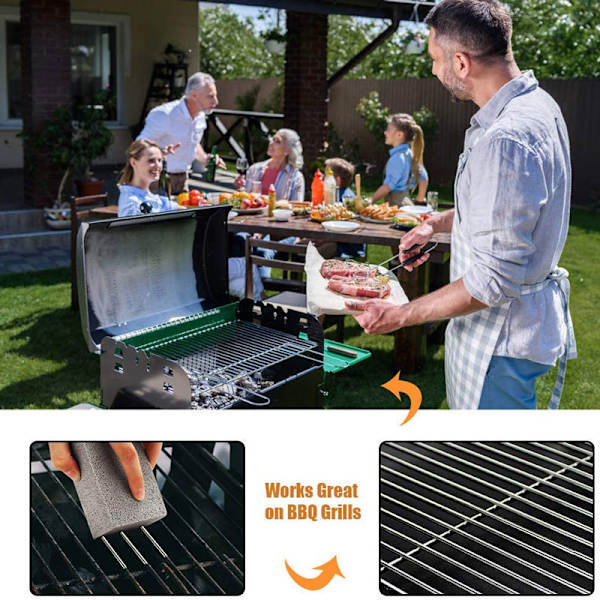 Grill rengøringssten blok (2 stk.)