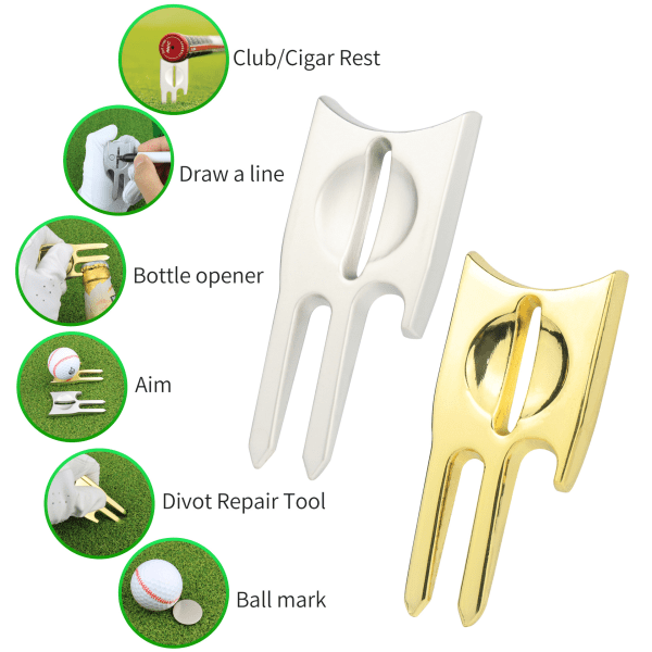 The 6-in-1 Golf Divot Tool