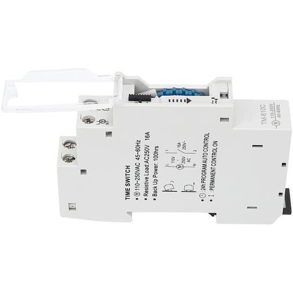 1P Højpræcisions Timer Intelligent Timing Switch til Gadebelysning TM610C 220V