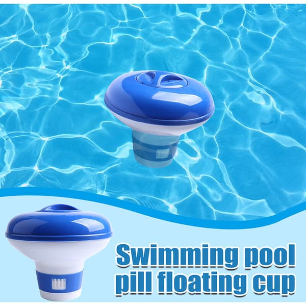 Automatisk klortablet dispenser flydende pool spa desinfektion