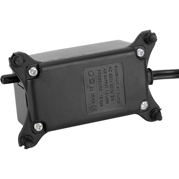 2W Akvarie Luftpumpe, Akvarie Iltpumpe, EU Stik