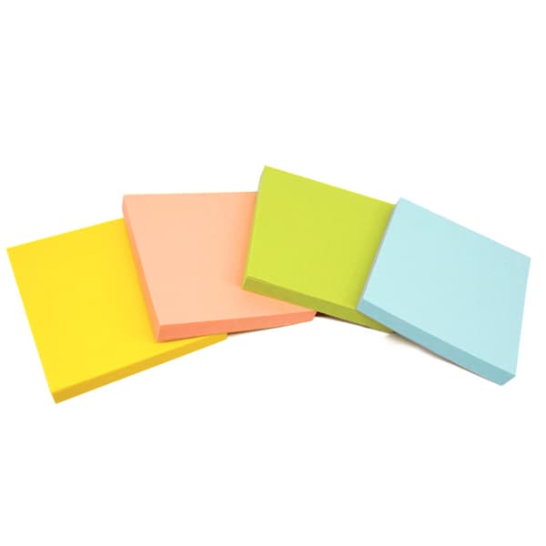 Super Sticky Post-it Notes, Karnevalsfarger, 76mm x76mm, 90 ark