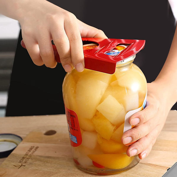 Universal burköppnare locköppnare mångsidig burköppnare med gummi