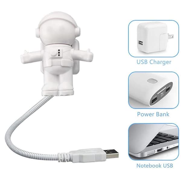 Romvesenlampe Fleksibel Mini Usb Led-lampe Lys Til Bærbar PC