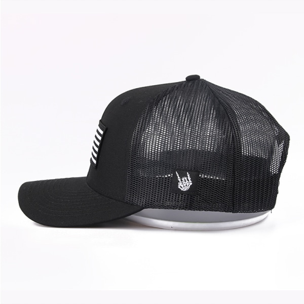 Snapback hattar för män-Flat Bill Hat, Herr Hattar Snapback, Black Base