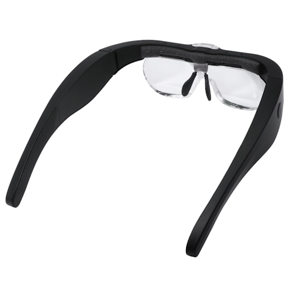 2 LED, otsan suurennuslasit, handsfree, 4 vaihdettavaa linssiä