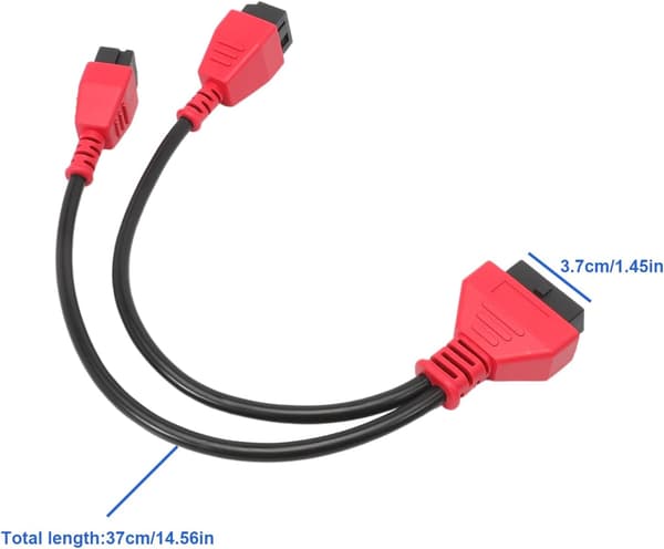 OBD2 Adapterkabel med 12+8 Programmering MSCHRY128 til Autel Maxisys MS905 MS906 MS906S MS906BT MS908 MS908S Pro cr12-8-001