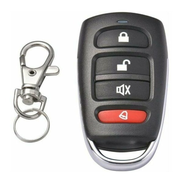 Set med 2 Universal Garage Door Cloning Key Fob Remote Control 433