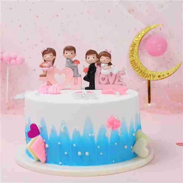 Bil Dashboard Ornament, Mini Resin Miniature Par Figuriner Fe