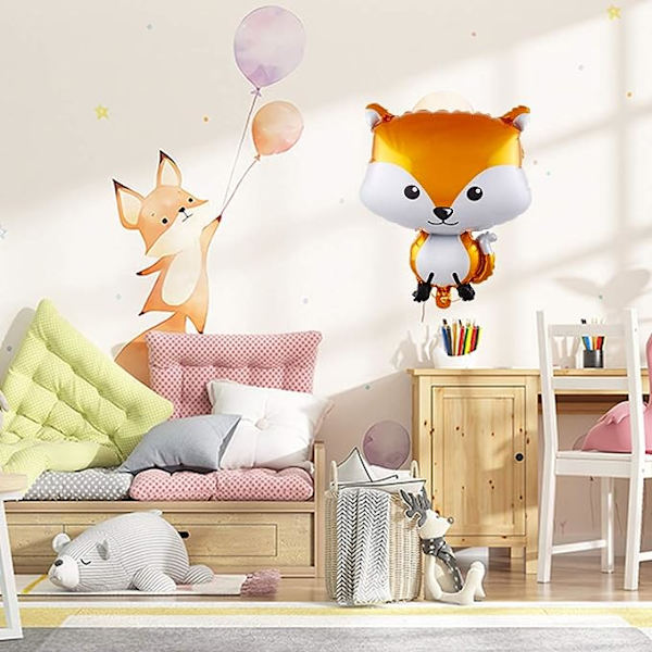 Revballonger Revformet folie Mylar-ballonger for babyshower, barnebursdager