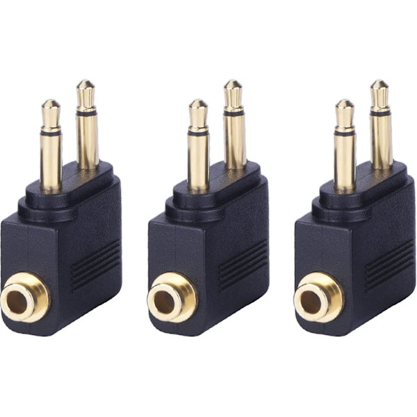 Flyadapter til flyselskaber 3 stk.