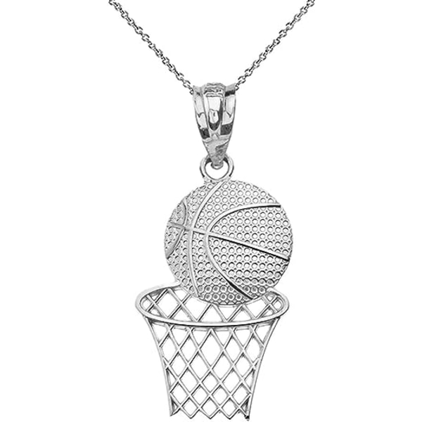 Basket Hoop Sport hänge halsband