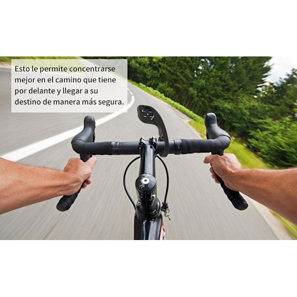 Styrstångsförlängning cykelställ dator GPS cykelställ