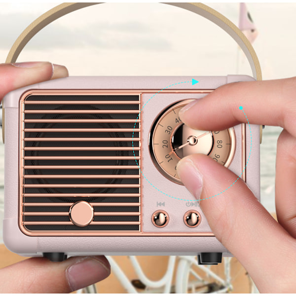 Bluetooth Högtalare för Duschen, Vattentät, Portabel Trådlös Bluetooth