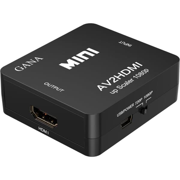 CCTV-kaapeli ja sovitin RCA-HDMI-sovitin AV-HDMI-muunnin AV-HDMI-sovitin