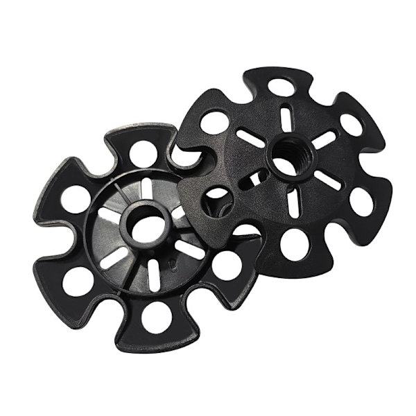5 stk. udskiftnings-sne-drag-vandrestav-spidsbeskyttere sne-ski-mudkurve til vandrestave, sort, 8,4 cm